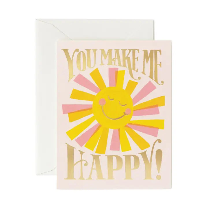 You Make Me Happy Card