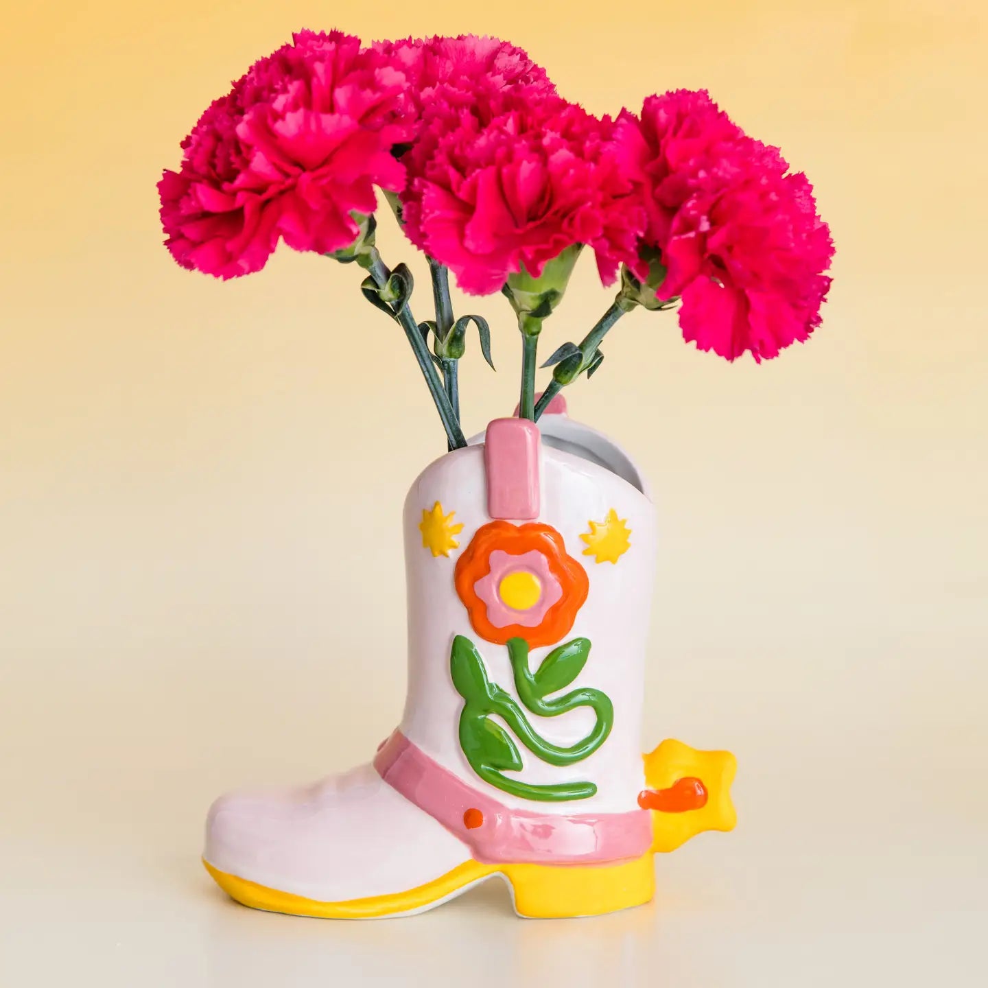 Giddy Up Ceramic Vase