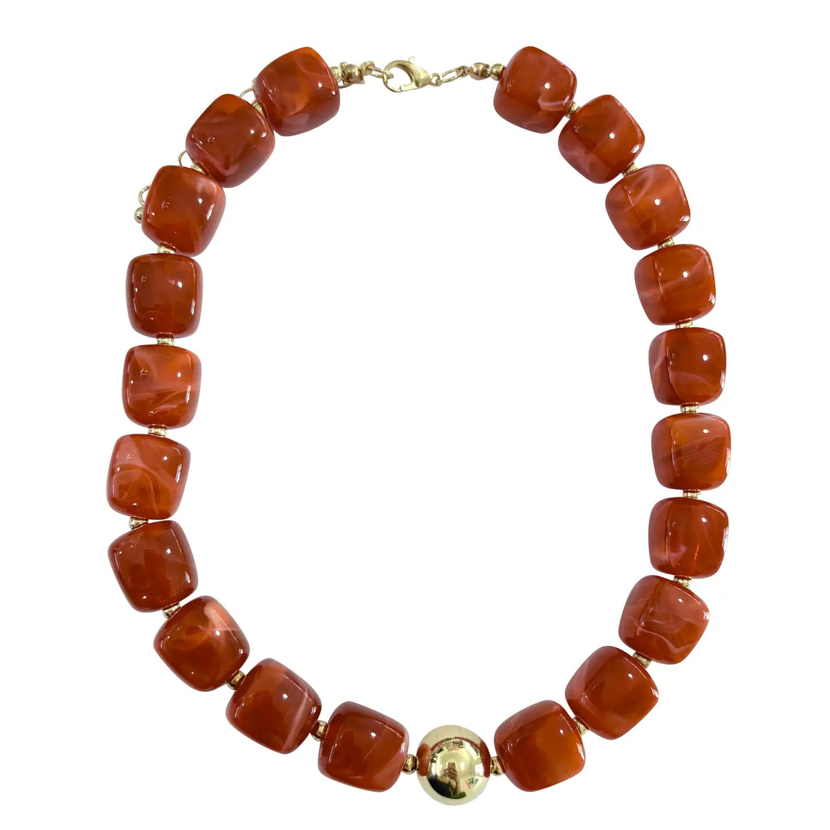 Massey Chunky Beaded Necklace