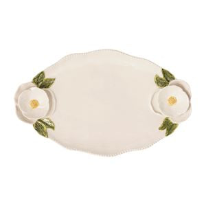 Flower Handle Platter