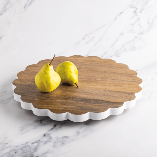 Scalloped Lazy Susan