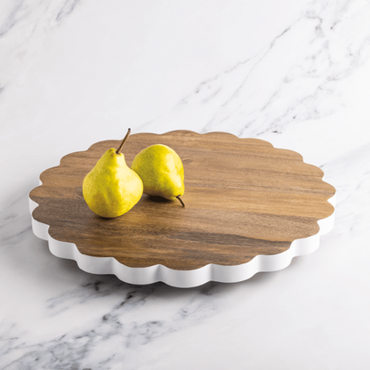 Scalloped Lazy Susan