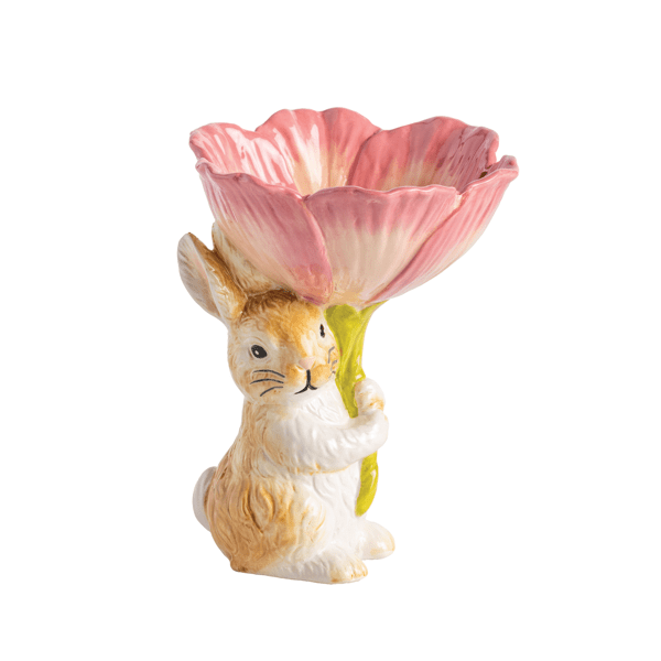 Bunny Flower Candy Pedestal