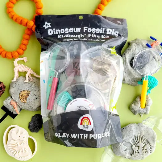 Dinosaur Fossil Dig Kiddough Play Kit