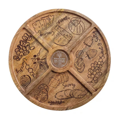Round Charcuterie Board