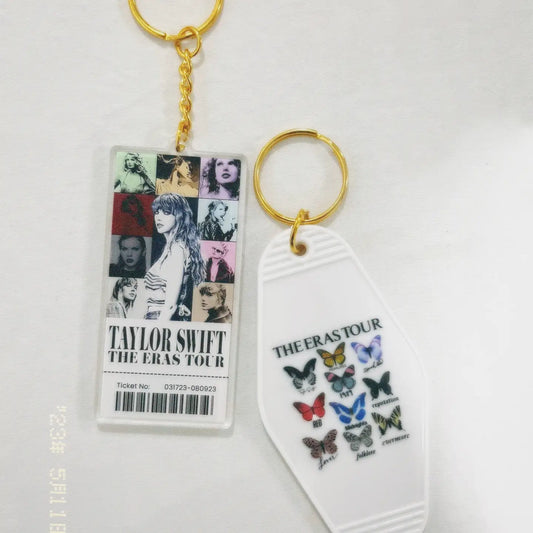 Taylor Swift Eras Tour Ticket Keychain