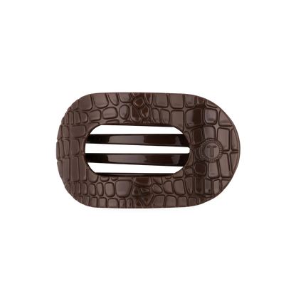 Teleties Round Flat Hair Clip | Medium