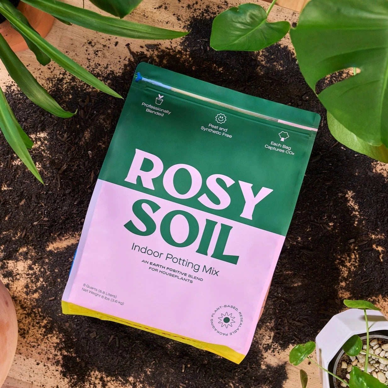 organic potting soil mix