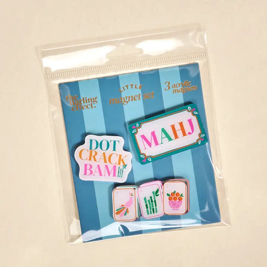 Let's Play Mahjong Little Magnet Set