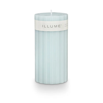 Fresh Sea Salt Fragranced Pillar Candle