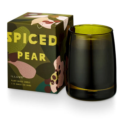 Boxed Glass Candle - Spiced Pear