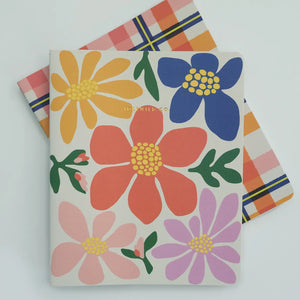 Primary Blooms Notebook Duo