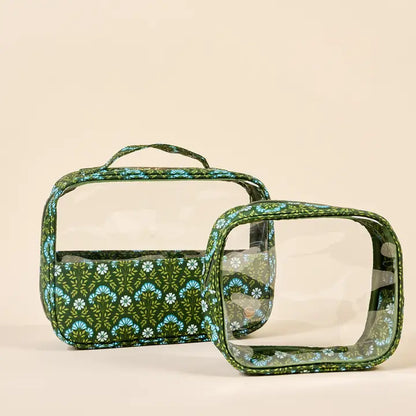Clearly Chic Cosmetic Bag Set