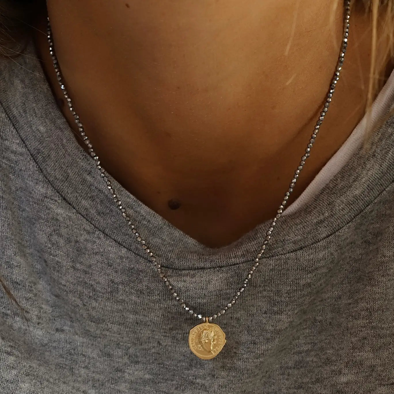 The Gilded Coin Necklace