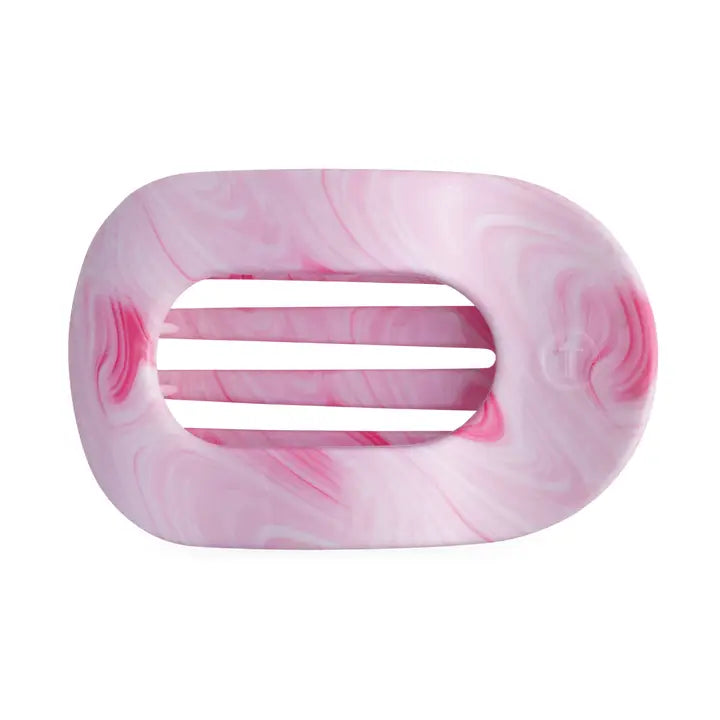 Teleties Round Flat Hair Clip | Medium