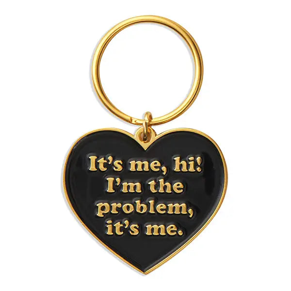 It's Me, Hi! Heart Keychain