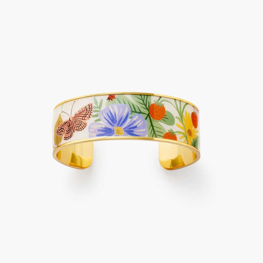 Strawberry Fields Enamel Cuff