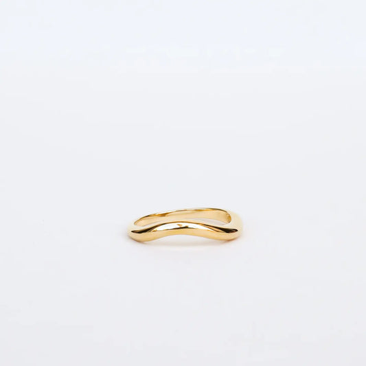 Wave Gold Ring