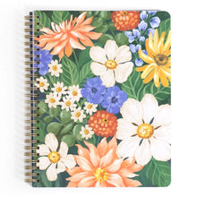 Load image into Gallery viewer, Cottage Floral Spiral Notebook
