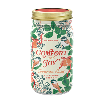 Holiday Herb Garden Jar