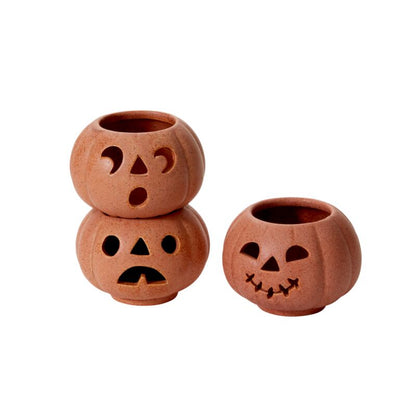 Grinning Pumpkin Votive