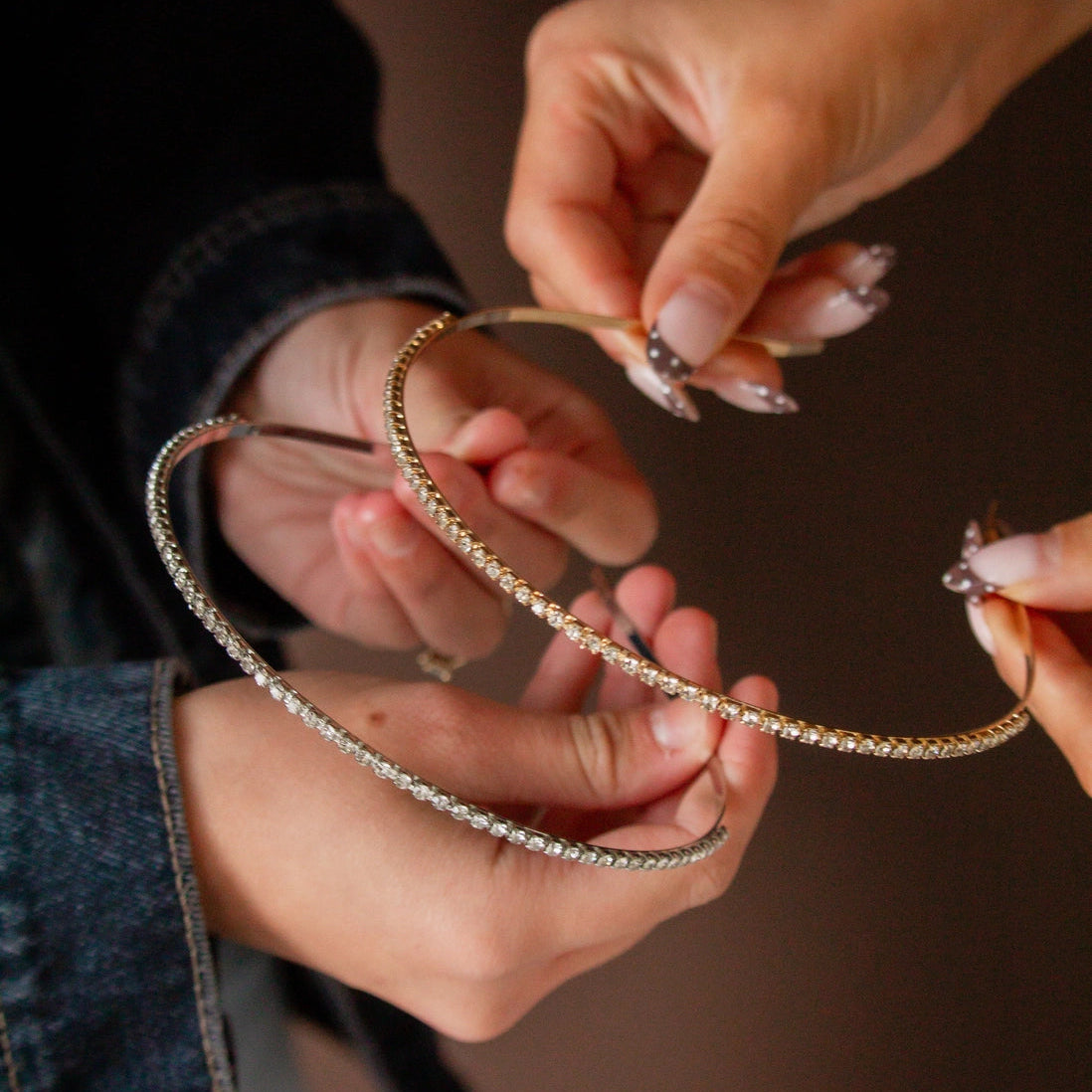 Diamond Studded Headband