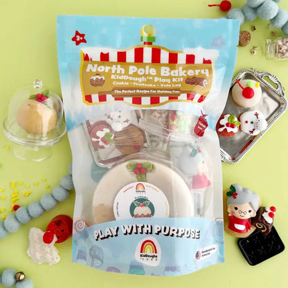 North Pole Bakery Kiddough Play Kit