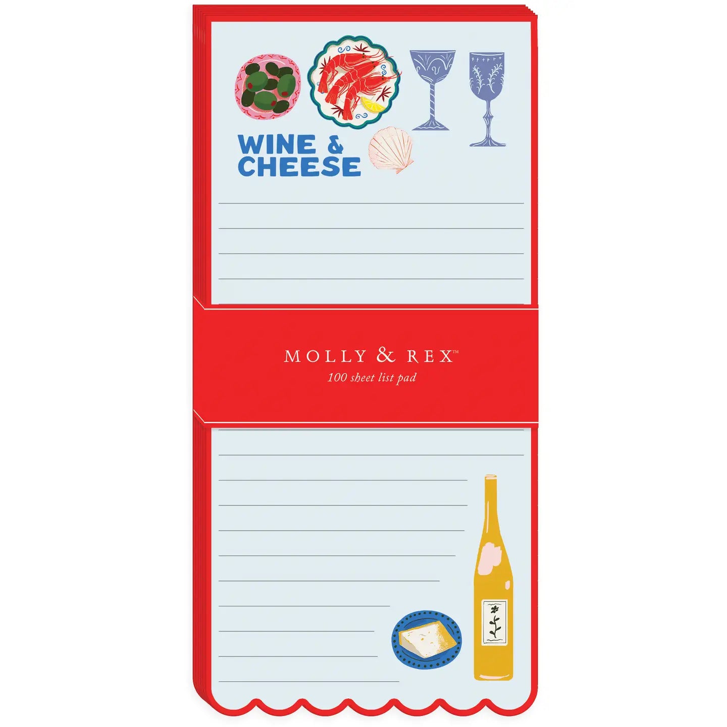 Mediterranea Wine Magnetic List Pad
