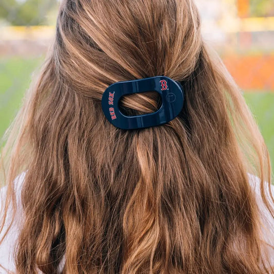 Teleties Round Flat Hair Clip | Small