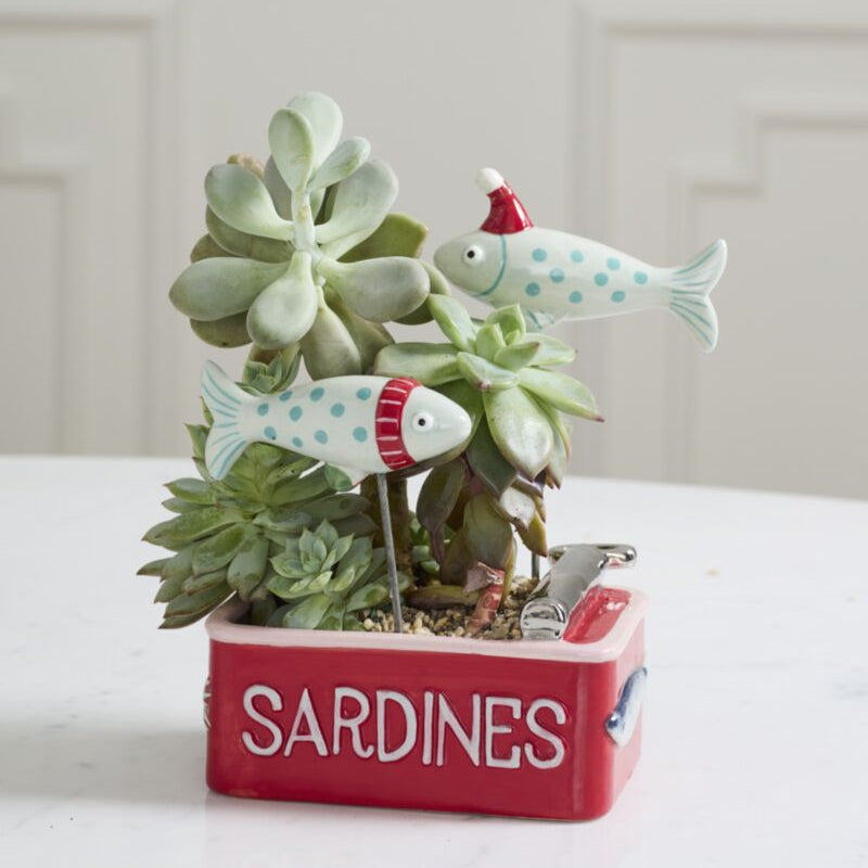 Festive Fish Plant Stick