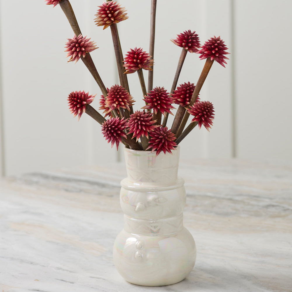 Sugarspun Holiday Vase
