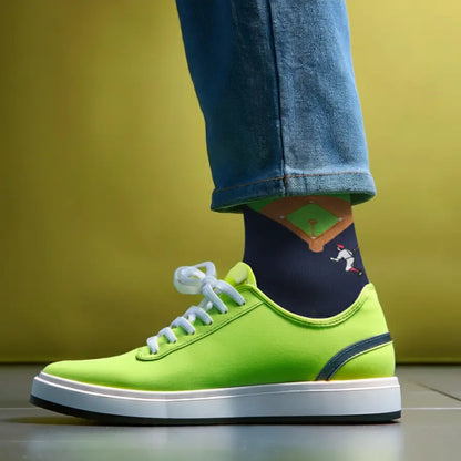 "Batter's Up" - Baseball Fine Men's Socks