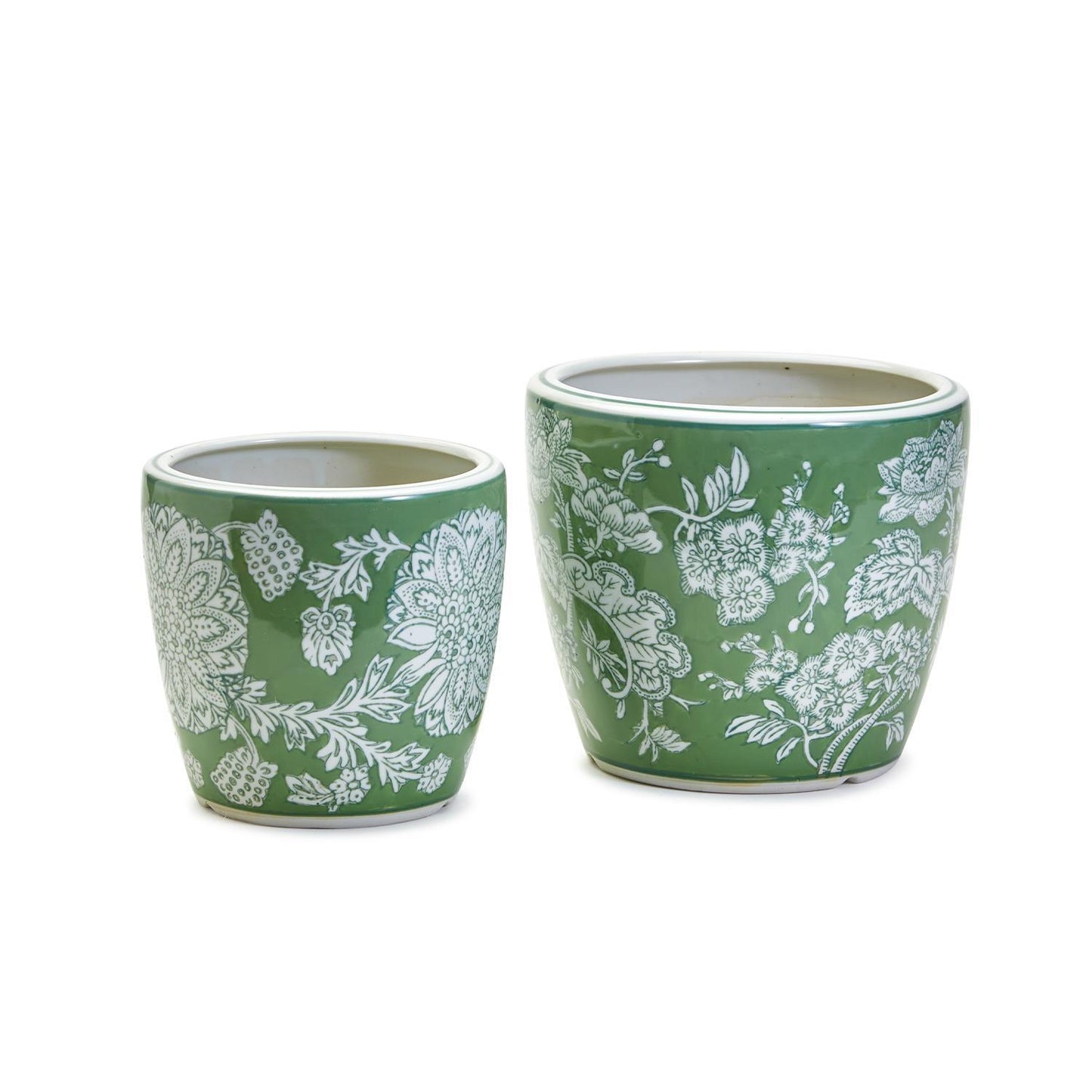 Countryside Porcelain Pot