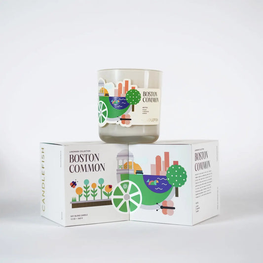 Boston Common Landmark Candle