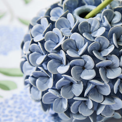 Hydrangea Flower Bud Vase and Taper Holder