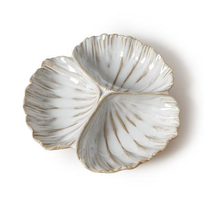 Sectioned Clam Shell Dish