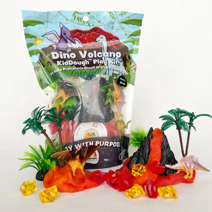 Dino Volcano Kiddough Play Kit