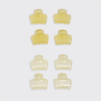 Mini Jelly Cloud Clips 8pc Set