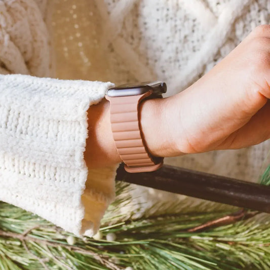 Fawn Brown Magnetic Loop Watch Band