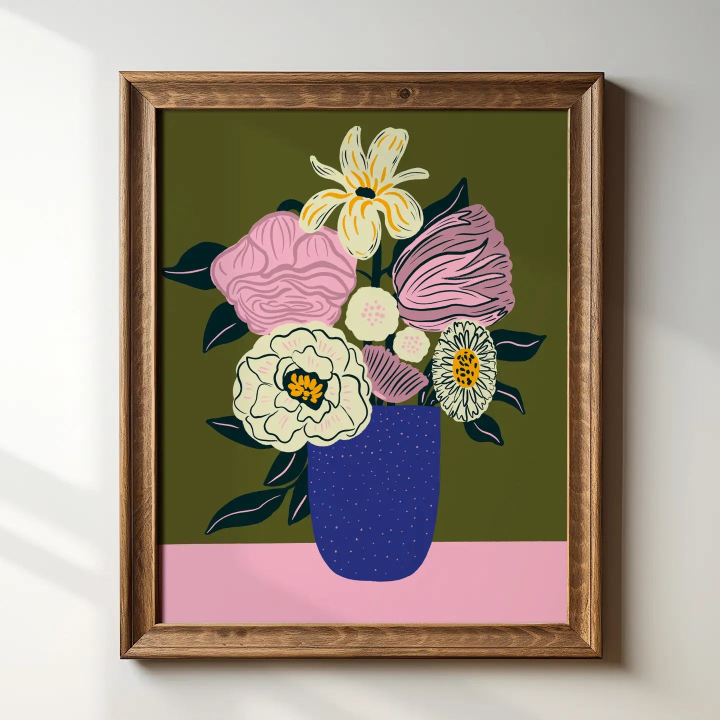 Esther Floral Art Print