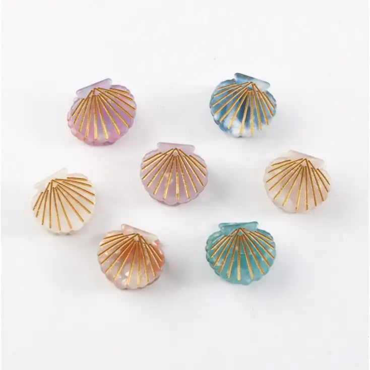 Seashell Claw Clip - Assorted Mini