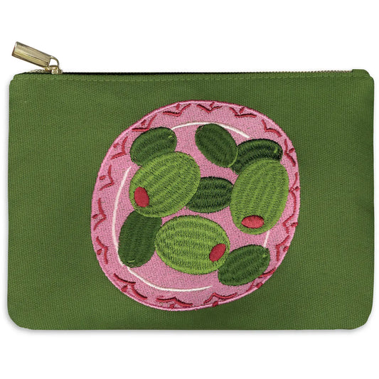 Mediterranean Olives Accessory Pouch
