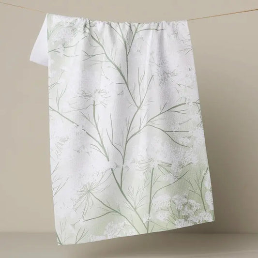 Quiet Garden Tea Towel