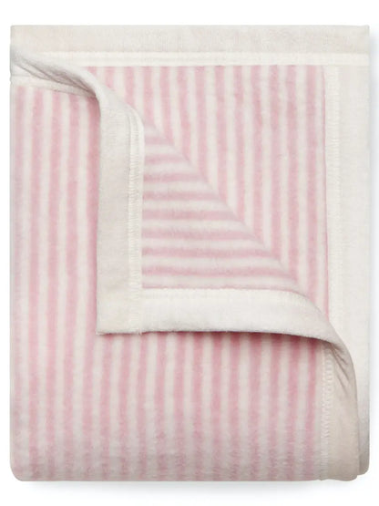 ChappyWrap Sweet Pea Stripe Blush Mini Blanket