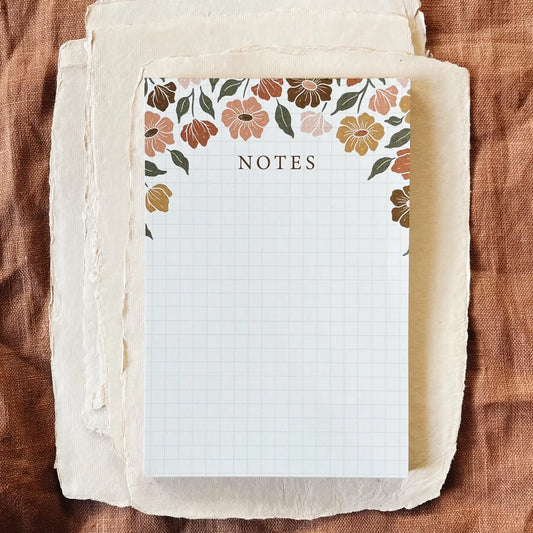 Floral Notepad
