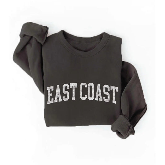 East Coast Graphic Sweatshirt - Black