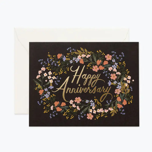 Anniversary Wreath Card