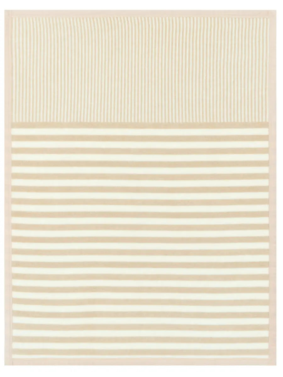 ChappyWrap Sweet Pea Stripe Oak Mini Blanket