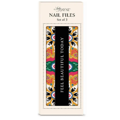 Floral Nail File Set