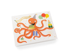 Load image into Gallery viewer, Octopus Birthday Card
